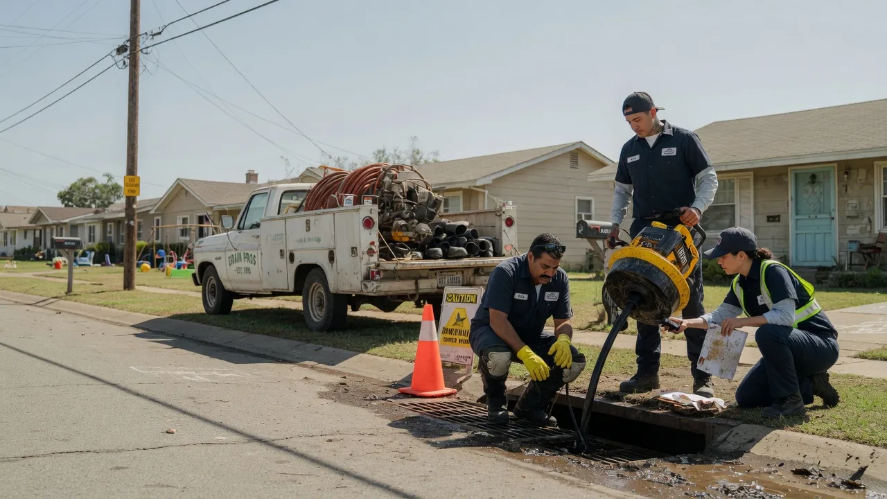 Drain Cleaning in Hamlin, TX near me
